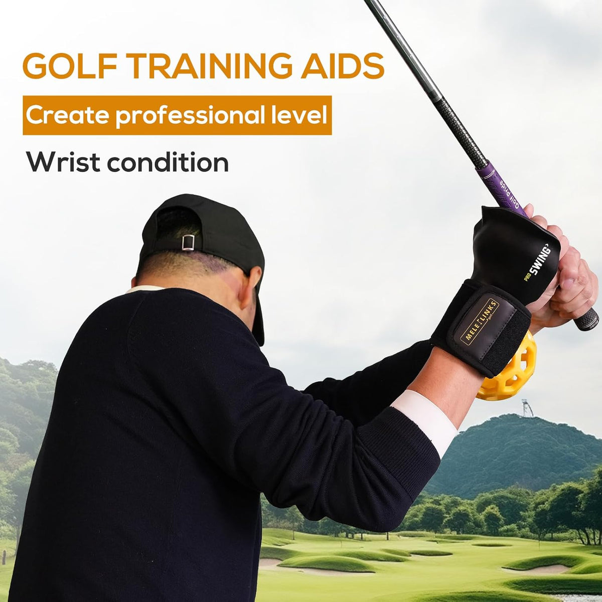Golf Swing Trainer Ball, Golf Trainer Ball, Golf Training Aid, Golf Swing Trainer, Golf Grip Trainer, Golf Swing Training Aid, Golf Training Aids, Golf Swing Posture Corrector for Golf Beginners