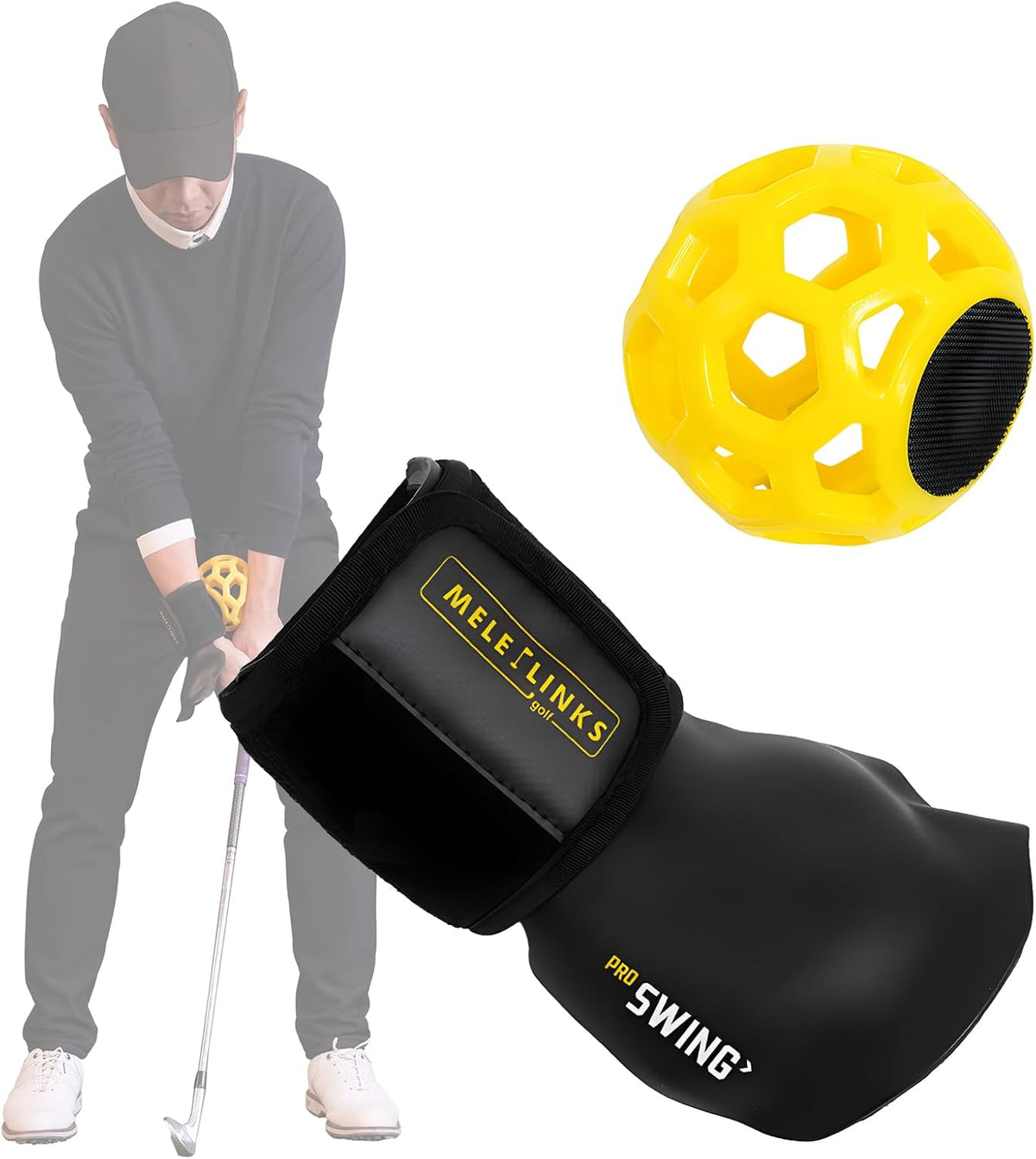 Golf Swing Trainer Ball, Golf Trainer Ball, Golf Training Aid, Golf Swing Trainer, Golf Grip Trainer, Golf Swing Training Aid, Golf Training Aids, Golf Swing Posture Corrector for Golf Beginners