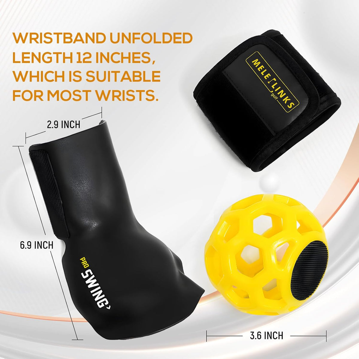 Golf Swing Trainer Ball, Golf Trainer Ball, Golf Training Aid, Golf Swing Trainer, Golf Grip Trainer, Golf Swing Training Aid, Golf Training Aids, Golf Swing Posture Corrector for Golf Beginners